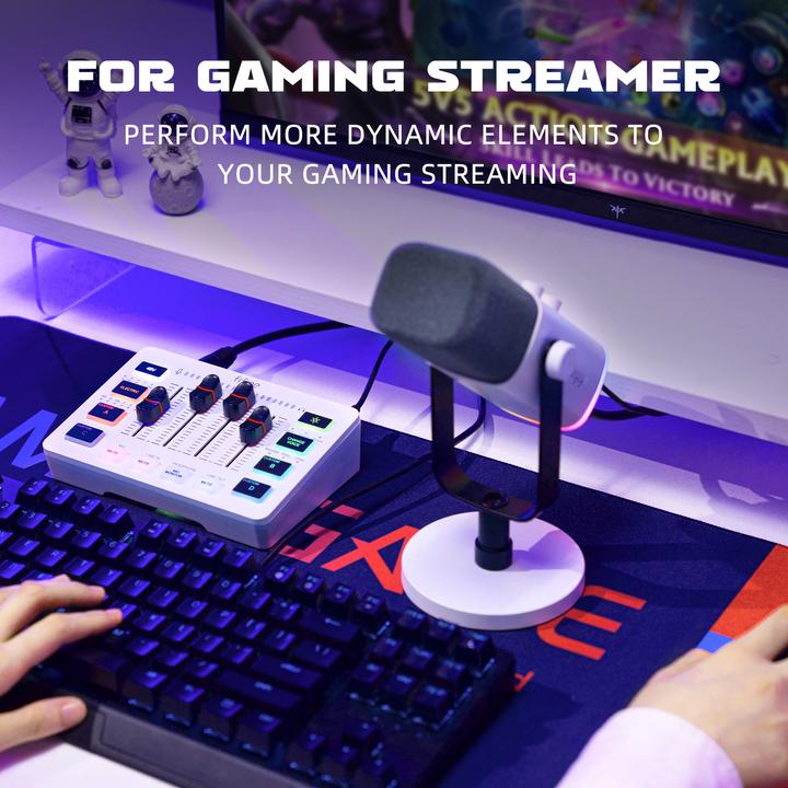 Produktbild Fifine Gaming Audio Mixer SC3, 4-Kanal