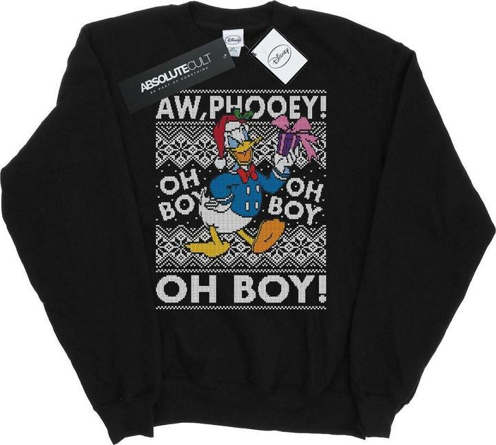 Produktbild Disney Donald Duck Christmas Fair Isle Sweatshirt (L)