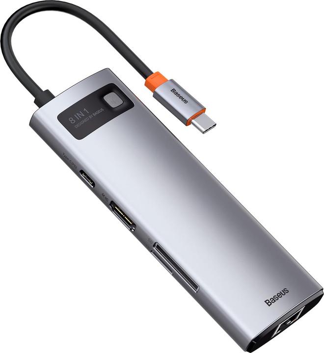 Produktbild Baseus Metal Gelam Series (USB-C, 8 Ports)