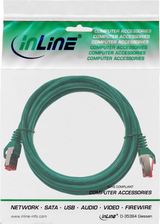 Immagine prodotto InLine Cavo patch (S/FTP, CAT6, 3 m)