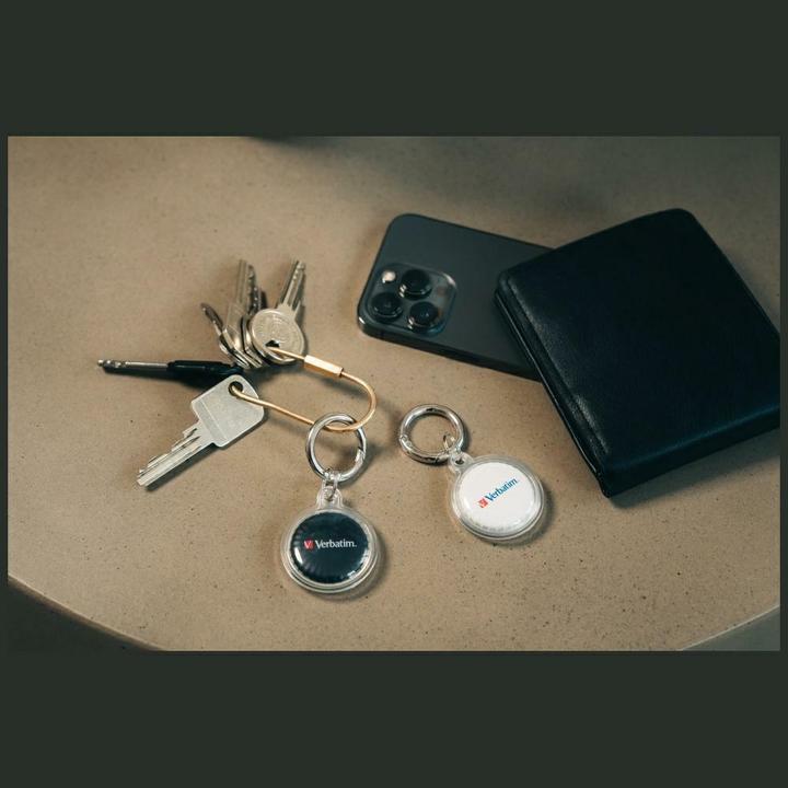 Actual product image Verbatim 1x2 My Finder Coin Bluetooth Item Finder b/w 32134 (iOS)