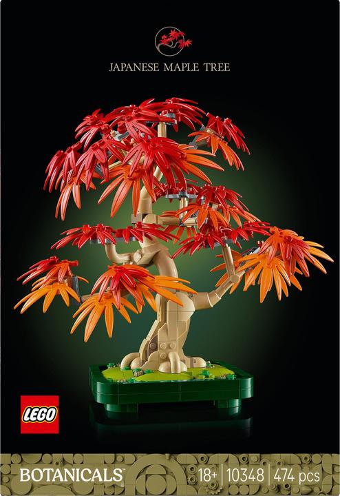 Produktbild LEGO Japanischer Roter Ahorn - Bonsai-Baum (10348, LEGO Botanical)
