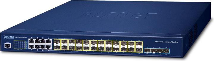 Planet L3 16*GE SFP 8*GE TP/SFP SFP+ SGS-6310-16S8C4XR (28 Porti)