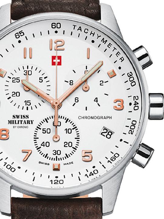 Actual product image Swiss Military Quartz Chronograph (Analogue wristwatch, 41 mm)