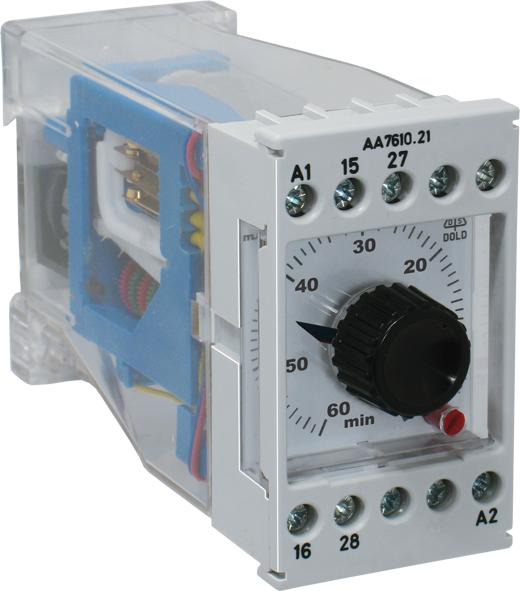 Actual product image Dold Time relay pull-in delayed C50/60Hz 230V 60S/5S AA7610