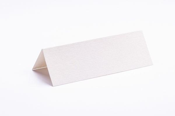 Produktbild Hobby2you Tischkarten 10x7cm cremefarben strukturiert 10 Stück.