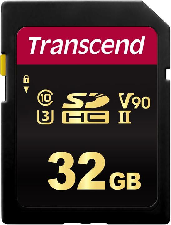 Transcend SDHC 700S 32GB Class 10 UHS-II U3 V90 (32 GB, SDHC, U3, UHS-II)
