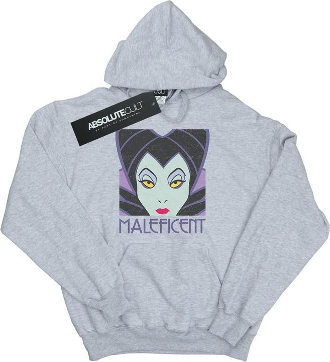 Image du produit Disney - Sweat à capuche MALEFICENT CROPPED HEAD - Fille (128)