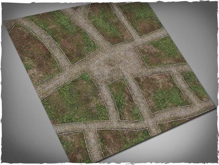 Produktbild Deep-Cut Studio 13MAT44P - Spielmatte - Cobblestone Streets, PVC Matte, Grösse 122 × 122 cm (Kunststoff)