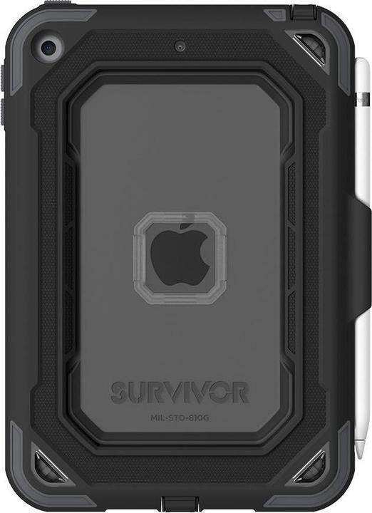 Produktbild Griffin Survivor All-Terrain - Schutzhülle für Tablet - widerstandsfähig - Grau, Schwarz (iPad mini 2019 (5. Gen))