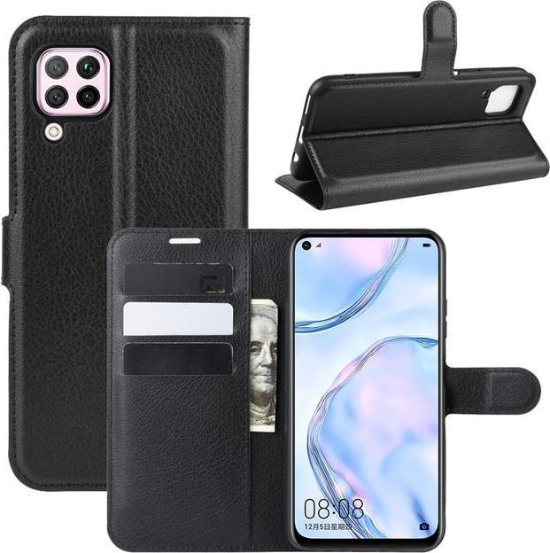 Produktbild MU Classic Litchi Leder Bookcover Series (Huawei P40 Lite)