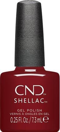 Actual product image CND Shellac UV Nail Polish Take Root No. 473 Reddish Brown (Brown, UV gel varnish)