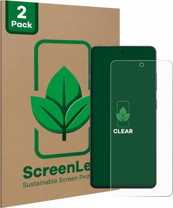 Immagine prodotto ScreenLeaf Pellicola protettiva, Proteggi Schermo Sostenibili, Clear, Antigraffio (2 Pezzo/i, Alcatel 5)