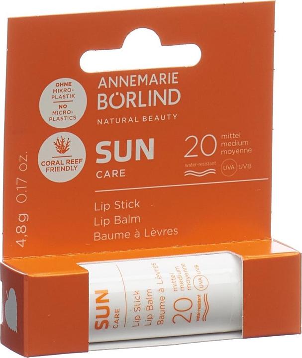 Actual product image Annemarie Börlind Sun Lip Stick (Suntan cream, SPF 20, 5 ml, 4.80 g)