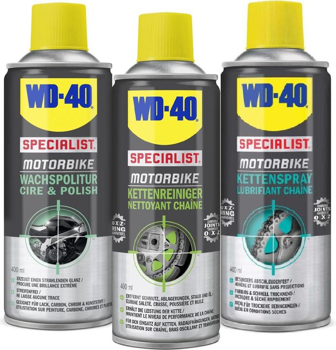 Produktbild WD-40 Pflegeset Specialist Motorbike (1200 ml)