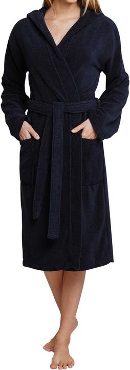 Actual product image Schiesser Essentials bathrobe with hood (S)