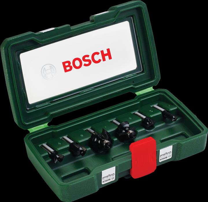 Immagine prodotto Bosch Zubehör Set di frese HM a 6 pezzi (codolo da 8 mm)