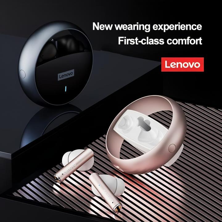 Productafbeelding Lenovo LP60, zwart (Geen ruisonderdrukking, 2 h, Draadloze)