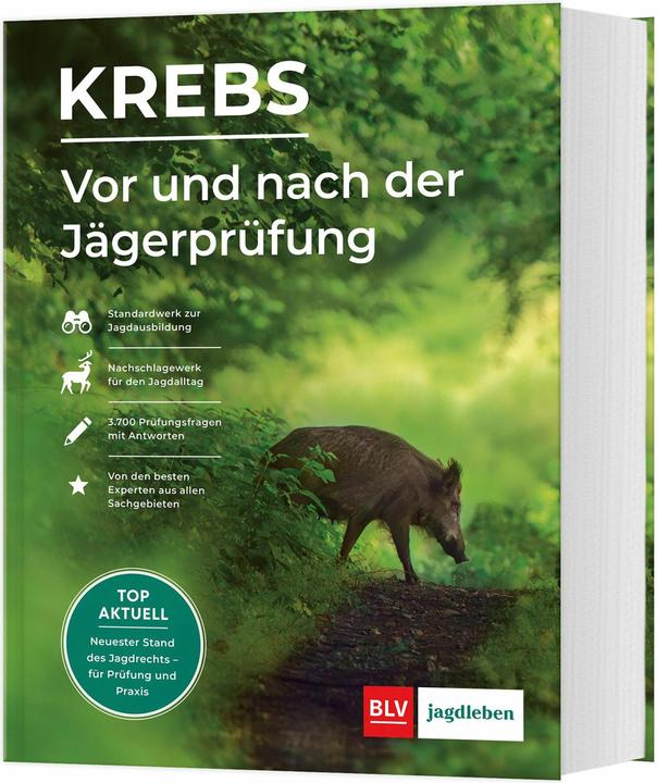 Actual product image Vor und nach der Jägerprüfung (German, Herbert Krebs, 2024)