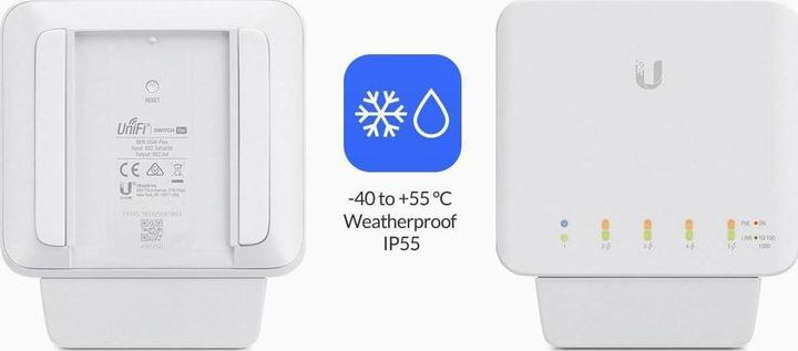 Image du produit Ubiquiti UnifiFlex:Commutateur PoE 5 ports pour l'extérieur (5 Ports)