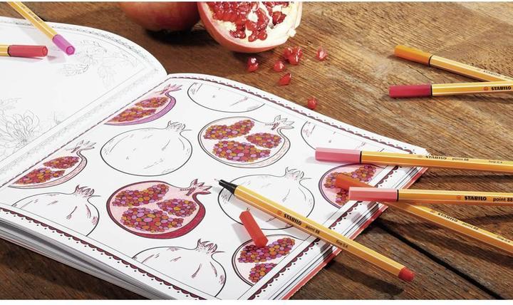 Actual product image STABILO point 88 Fineliner (Multicoloured, 10 x)