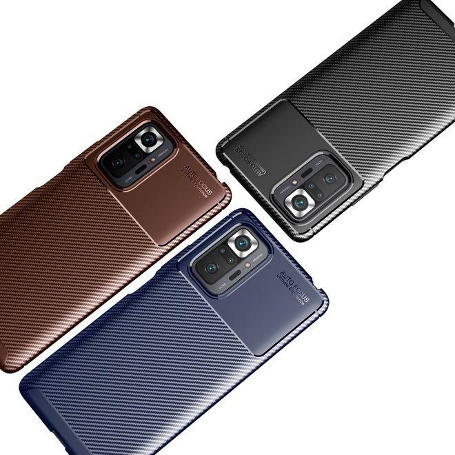 Actual product image MU Style Carbon Fiber TPU Softcase Series (Xiaomi Redmi Note 10 Pro)