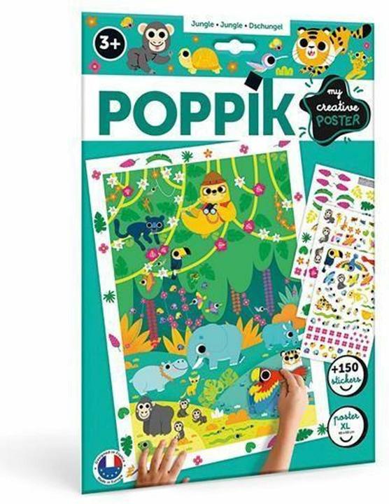 Image du produit Poppik Sticker Poster Créatif Jungle