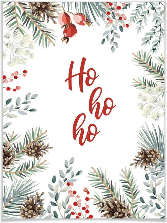 Produktbild Trenddeko Ho Ho Ho (30 x 40 cm)