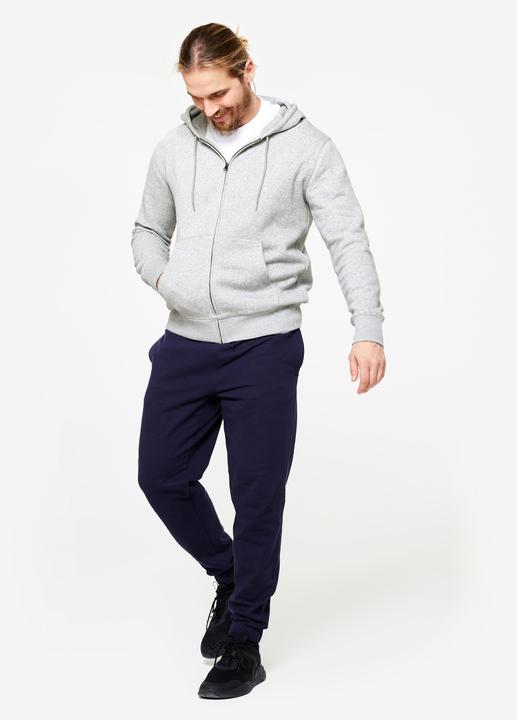 Actual product image Domyos Men's warm jogging trousers - blue (W34/L34)