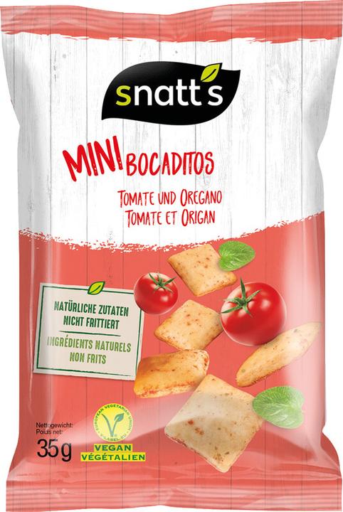 Produktbild Snatt's Brotsnack - Tomate & Oregano (35 g)