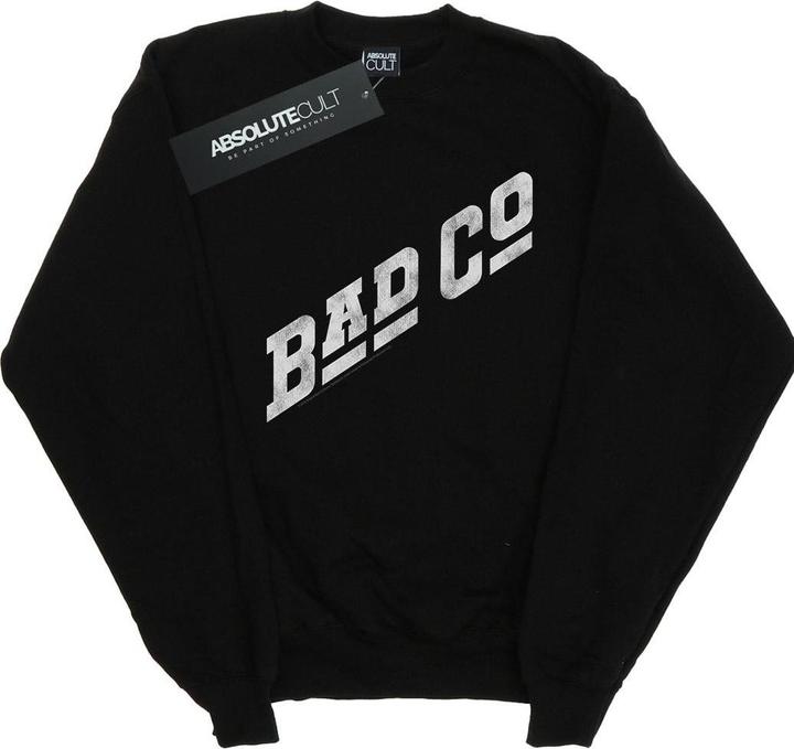 Actual product image Bad Company Mens Distressed Logo Sweatshirt (L)