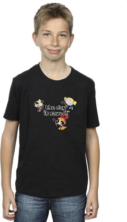 Image du produit The Powerpuff Girls - T-shirt GIRLS THE DAY IS SAVED - Garçon (128)