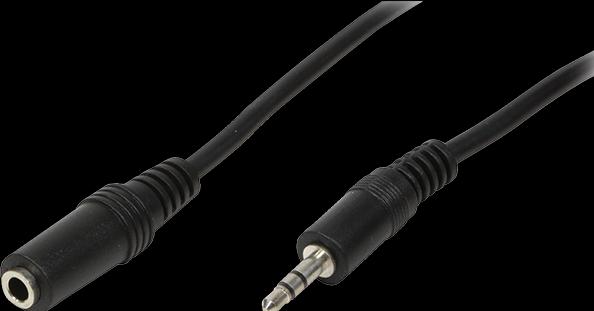 Immagine prodotto LogiLink Presa da 3,5 mm - Presa da 3,5 mm (3 m, Connettore da 3,5 mm (AUX))