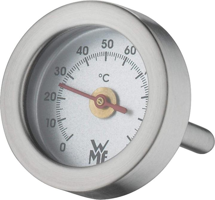 Produktbild WMF Dampfgarer Bräter 3,5l Glasdeckel Garblech Vitalis Compact Edelstahl (Bräter + Schmortopf, Edelstahl)