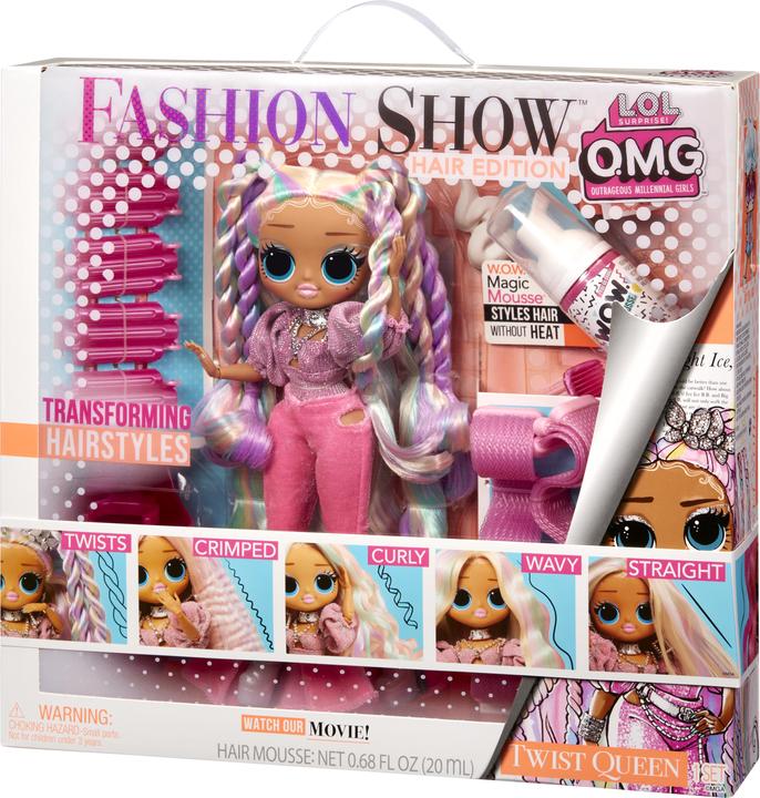 Image du produit L.O.L. Surprise! Surprise OMG Fashion Show Hair Twist Queen