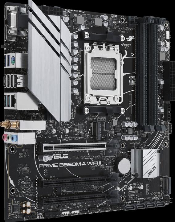 Immagine prodotto ASUS PRIME B650M-A WIFI II (AM5, AMD B650, mATX)