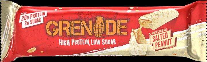 Immagine prodotto Grenade Carb Killa Bars White Chocolate Salted Peanut (Arachide, Cioccolato bianco, 1 pz., 60 g)