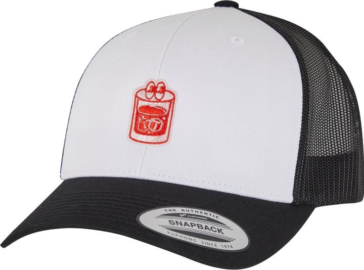 Mister Tee MisterTee Have A Drink Retro Trucker Colored Front - 194161 (One Size)