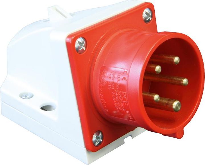 Actual product image PCE 515-7 Wall-mounted appliance inlet 16A 5p 7h IP44