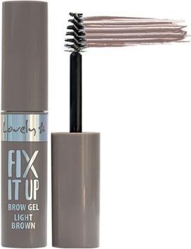 Actual product image Lovely Fix It Up Brown Gel Dark Brown Eyebrow Mascara