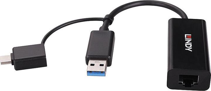 Immagine prodotto Lindy USB 3.2 Gen 1 Gigabit (USB, RJ45 Gigabit Ethernet (1x))