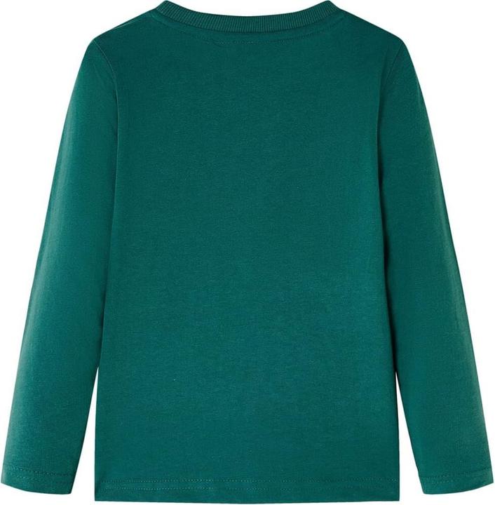 Actual product image VidaXL Children's long-sleeved shirt green 92,Material: 100 % cotton,colour (92)