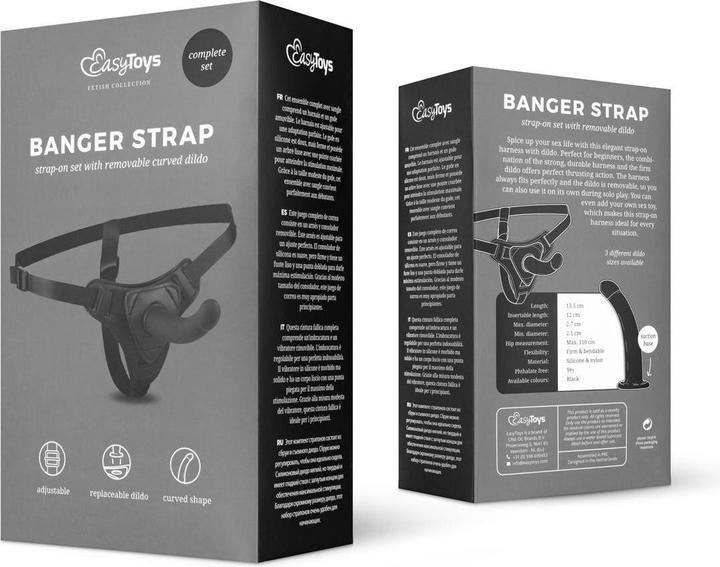 Image du produit Easytoys Bretelles en silicone - lisses