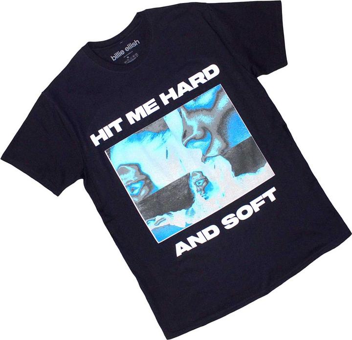 Actual product image Billie Eilish Unisex Adult Hit Me Hard And Soft Negatives T-Shirt (L)