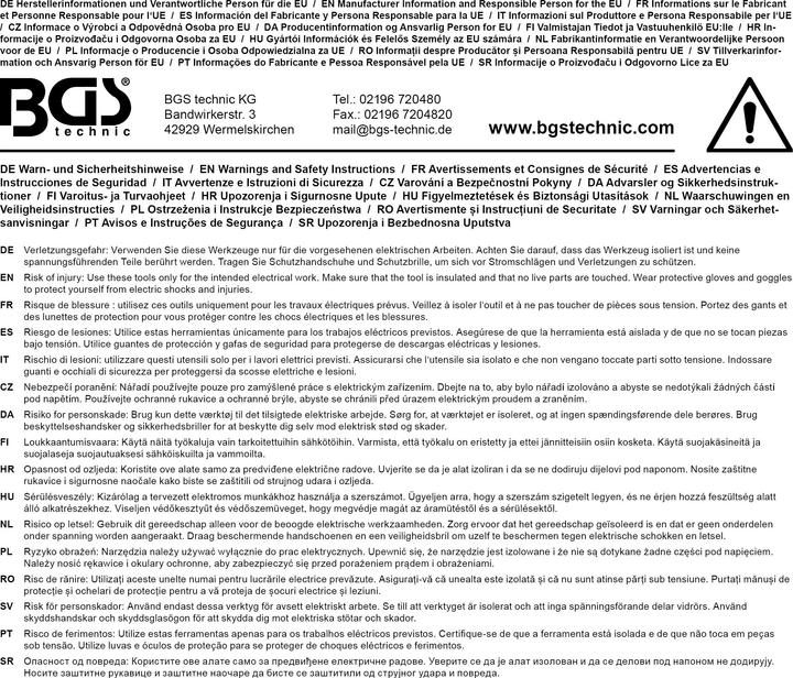 Produktbild BGS Durchstechahlen-Satz zur Kabelverlegung 4-tlg.