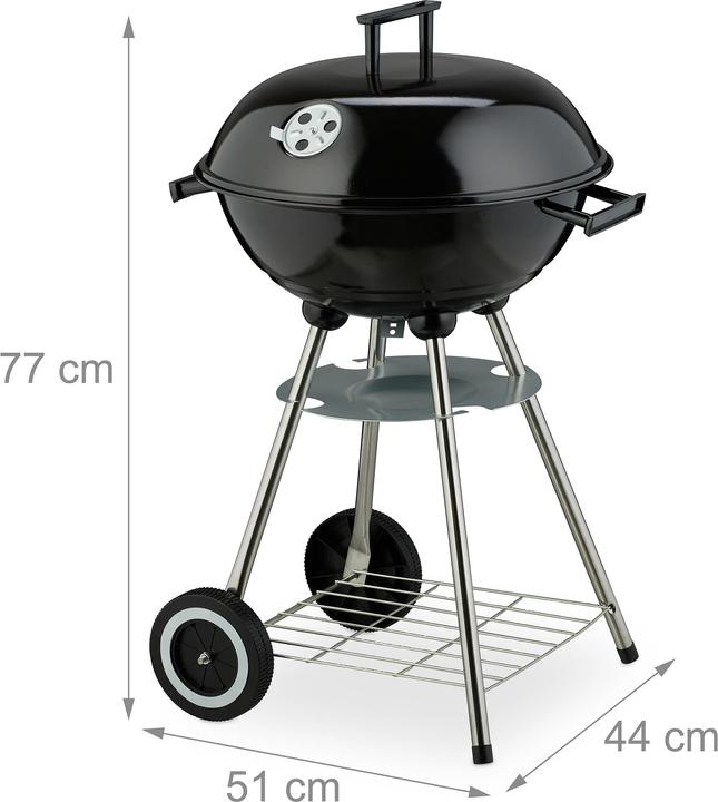 Actual product image Relaxdays Kettle BBQ (41 cm)