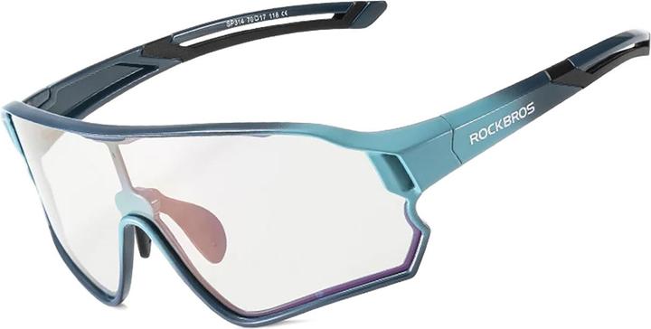 Image du produit Rockbros 14110009005 lunettes de vélo polarisées pour enfants 8-14 ans - bleu (Bleu, Bleu)