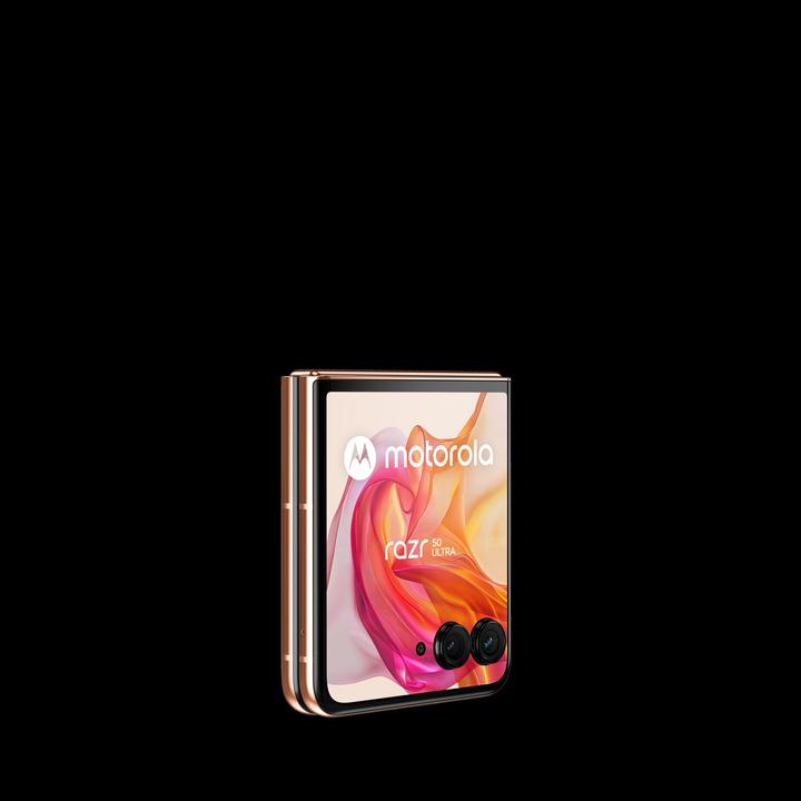 Immagine prodotto Motorola Razr 50 Ultra (512 GB, Peach Fuzz, 6.90", SIM + eSIM, 50 Mpx)