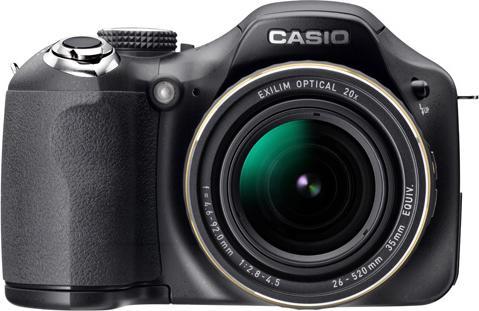 Casio EX-FH25, 10 MP, 20x zoom, hoge snelheid, zwart (10.62 Mpx, 1/2,3'')