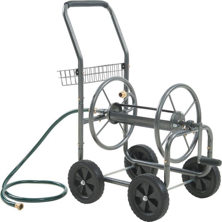 Produktbild Pro-Tec Schlauchwagen Gelibolu für 3/4 Zoll Schlauch max. 65 m Grau (1.50 m)